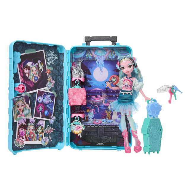 Mattel Monster High Skulltimate secrets Destination bambola - LAGOONA, JDR51
