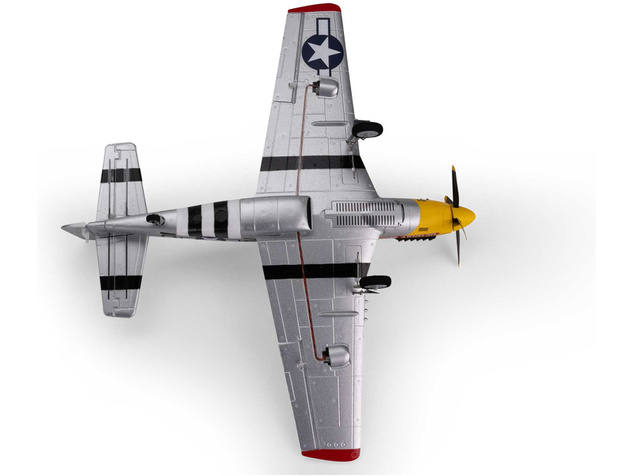E-flite P-51D Mustang 0.49m Detroit Miss SAFE Select BNF Basic