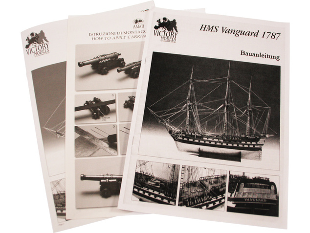 VICTORY MODELS HMS Vanguard 1798 1:72 kit