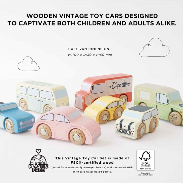 Le Toy Van Súprava autíčok Vintage