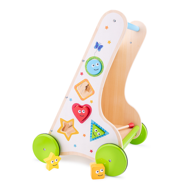 New Classic Toys Multifunkčné drevené chodítko
