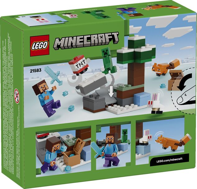 LEGO® Minecraft™ 21583 Steve und das Abenteuer in der Taiga