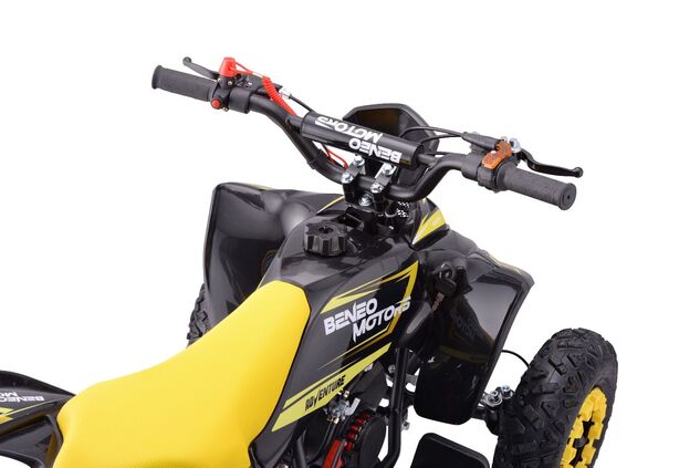 Quad per bambini a benzina Beneo Motors Adventure gialla - 50cm3