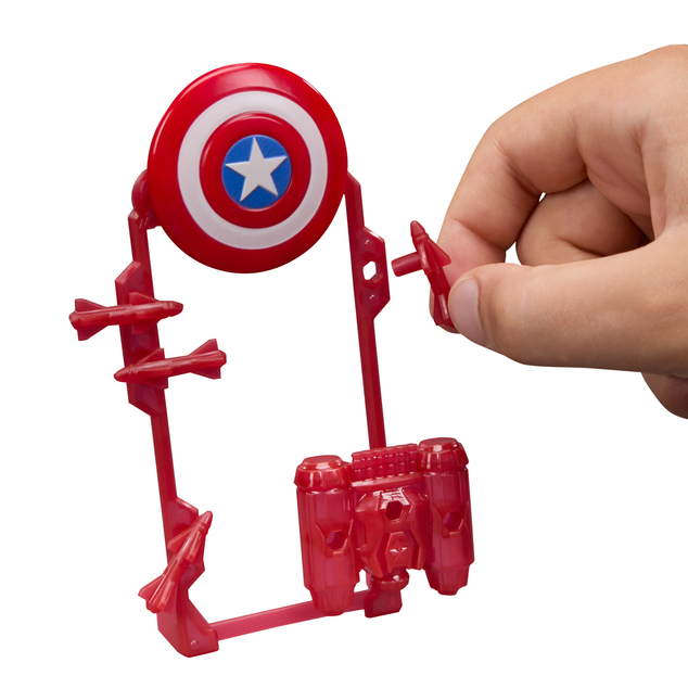 HASBRO - Avengers ActionVerse - Figura di Capitan America