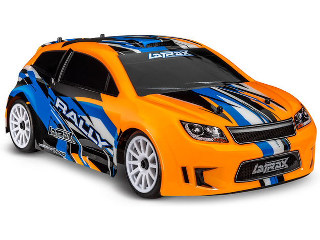 Traxxas Rally 1:18 4WD RTR červené