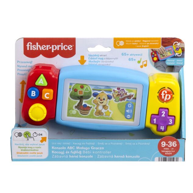 Mattel Fisher Price Fun SpielkonsoleCZ/SK/ENG/HU/PL