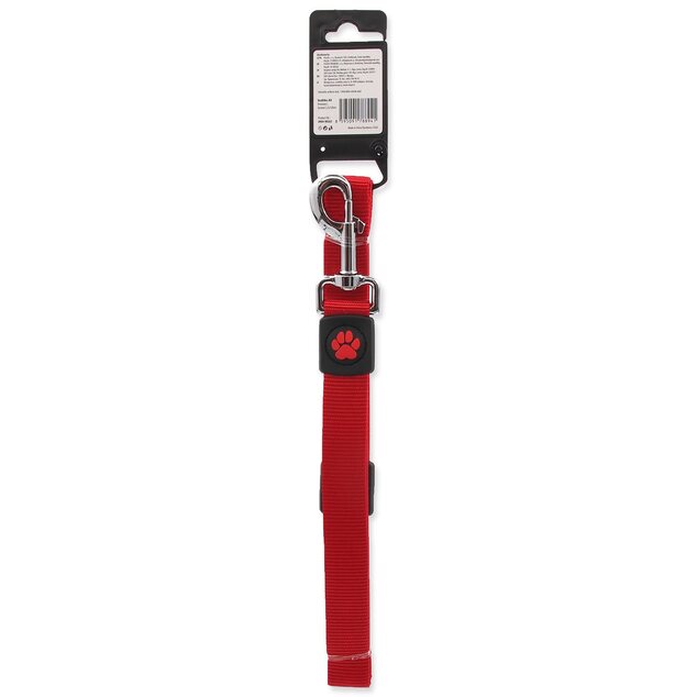 Vodítko Active Dog Premium L červené 2,5x120cm