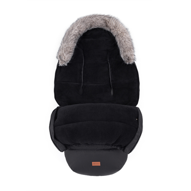 PETITE&amp;MARS Ensemble d'hiver Comfy 4en1 + gants pour poussette Fjora Forever Black