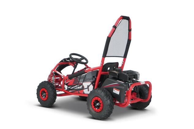 Benzínová bugina pre deti Beneo Motors BUGGY RSX červená - 98cm3