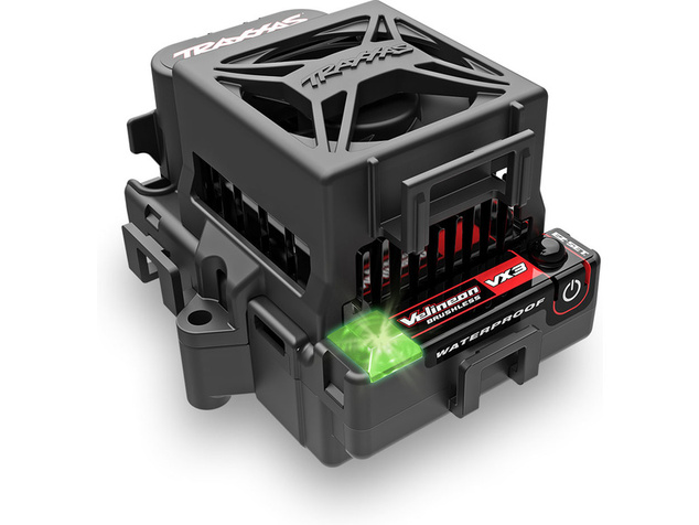 Traxxas Rustler 1:10 VX3 RTR čierny