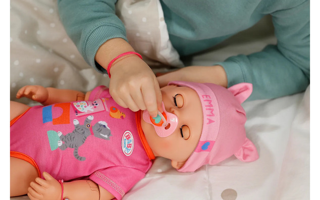 Zapf BABY born Emma mit magischer Hand, 43 cm