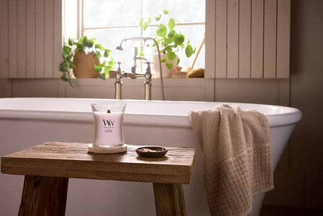 WW Kerze Mittelgroß Rose Blush