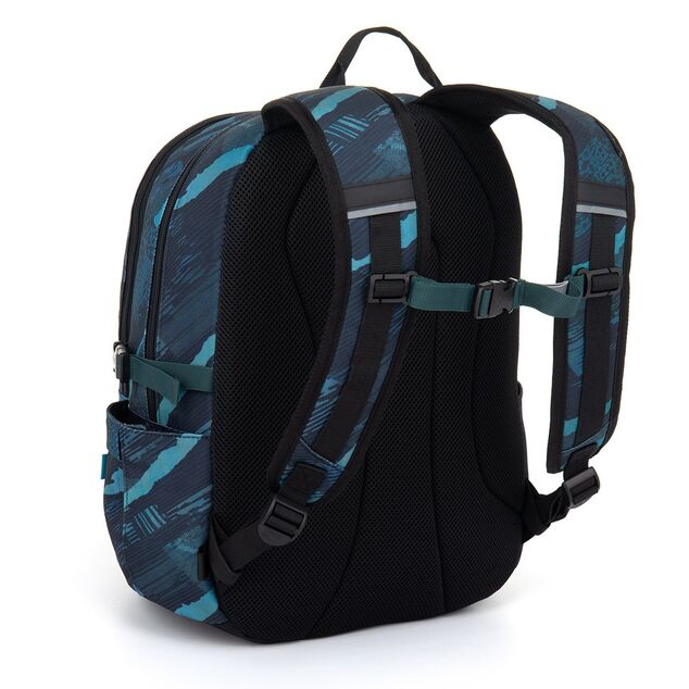 Zaino studentesco nel design blu-turchese Topgal VIKI 25078