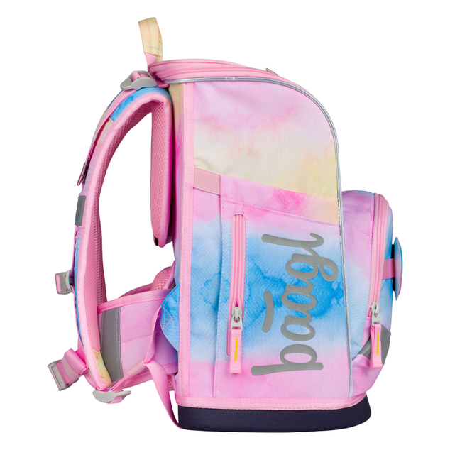 BAAGL Školská aktovka Zippy Plus Rainbow Unicorn