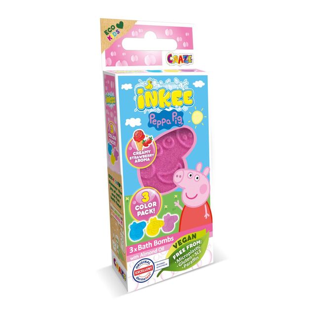 INKEE - Mini balenie šumivej bomby - Peppa Pig