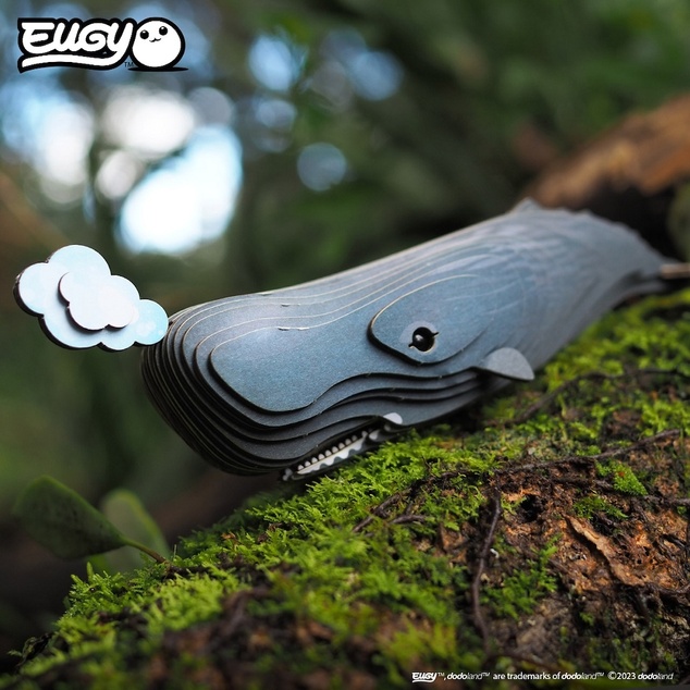 EUGY Sperm Whale 3D kartonasta sestavljanka