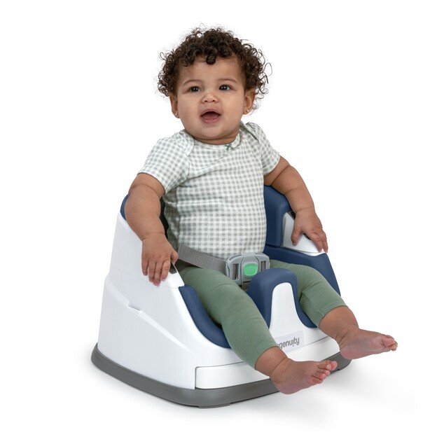 INGENUITY Podsedák na stoličku 2v1 Baby Base™ Night Sky 6m+ do 22kg