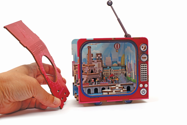 GRAINE CREATIVE Leseni 3D model TV Pariz