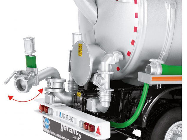 Wiking Kotte Garant Tank-Sattelauflieger TSA 30.000
