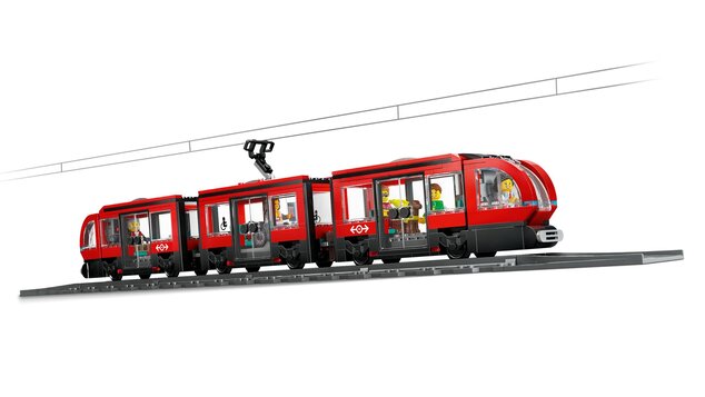 LEGO® City 60423 Tramway et arrêt au centre-ville
