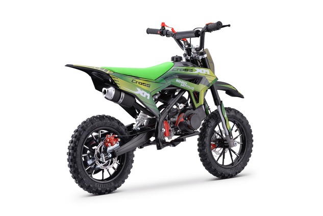 Motocicleta de gasolina para niños Beneo Motors CROSS XM verde - 50cm3