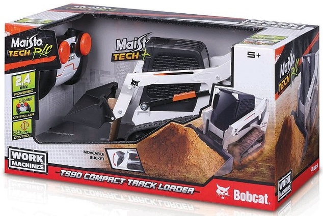 Maisto RC – Bobcat T590 Kompakt-Raupenlader