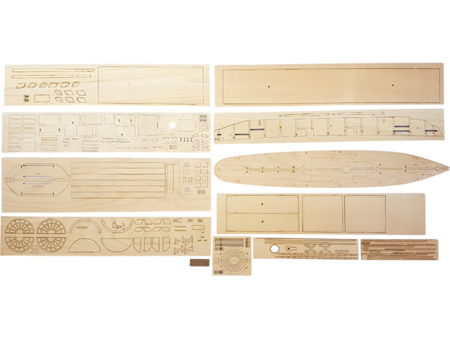 Model Shipways Harriet Lane 1:96