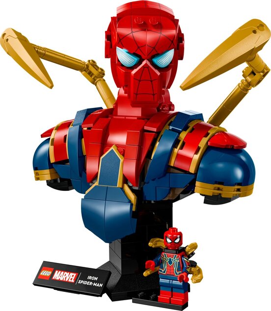 LEGO® Marvel 76326 Busta Iron Spider-Mana