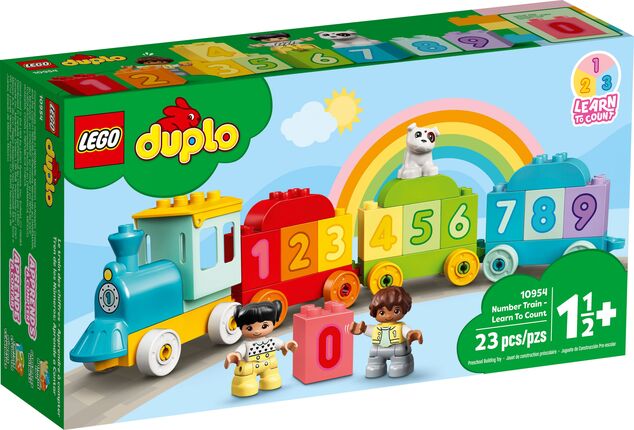 LEGO® DUPLO® 10954 Vláčik s číslami – Učíme sa počítať