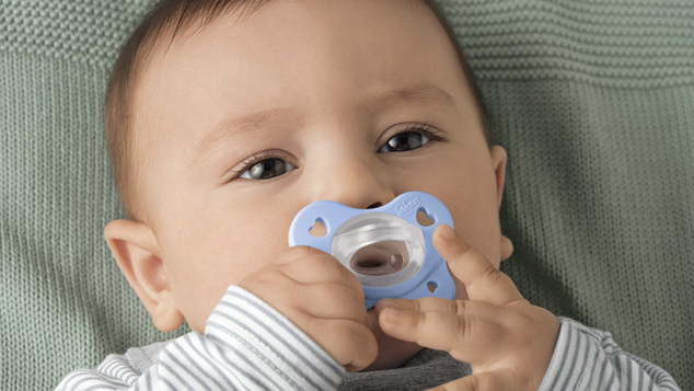 CHICCO Cumisüveg PhysioForma® Dual Soft kék 0-2m, 1 db