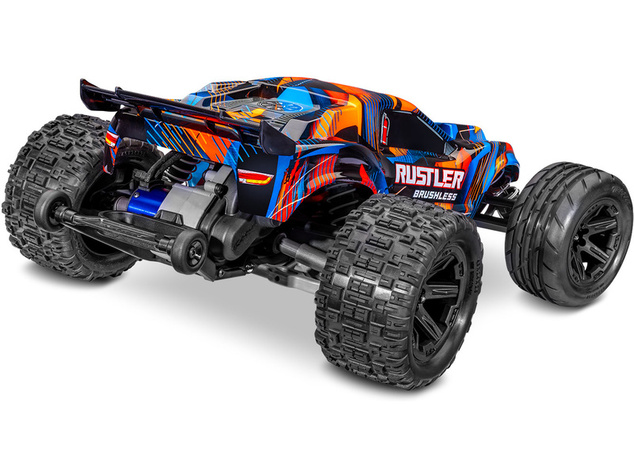 Traxxas Rustler 1:10 VX3 RTR čierny