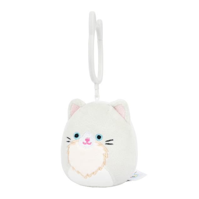 SQUISHMALLOWS Kulcstartó Angóra macska - Zachariah