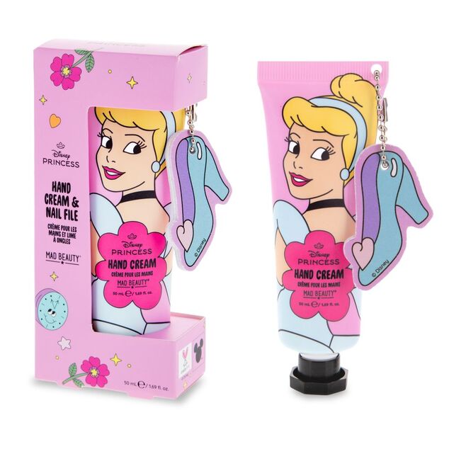 Mad Beauty Kézápoló készlet reszelővel 50ml Hamupipőke Disney Princess Express You