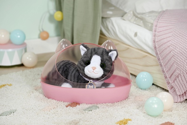 Baby Born Moja mačička Cookie s prepravkou