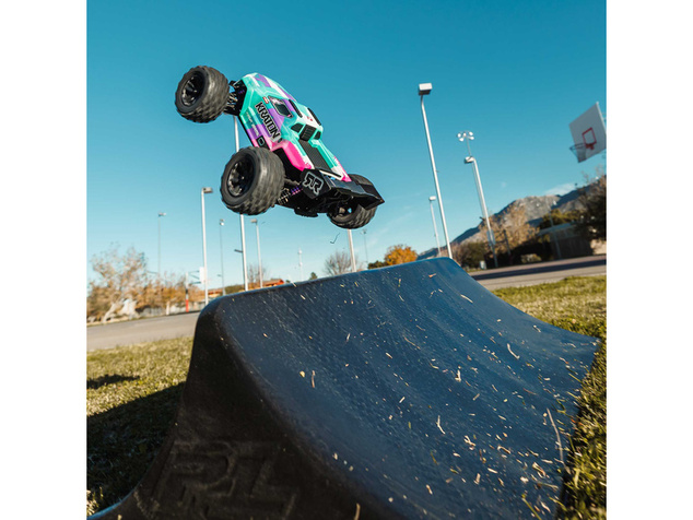 Arrma Mini Kraton 3S DSC BLX 1:16 4WD RTR turkizna/roza