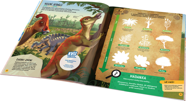 Misia dinosaury – Pátraj a lúšti so samolepkami