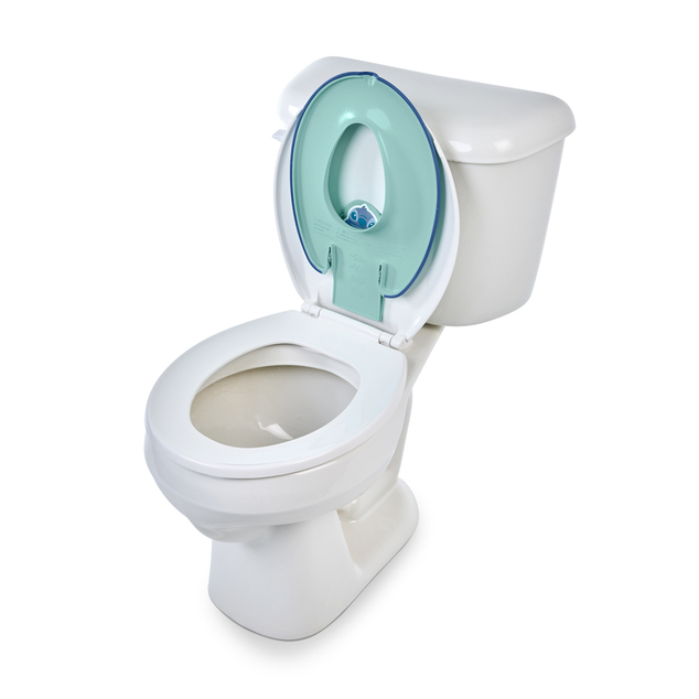 BRIGHT STARTS Riduttore WC adesivo Flip &amp; Sit™ STITCH™ 18m+, fino a 23kg