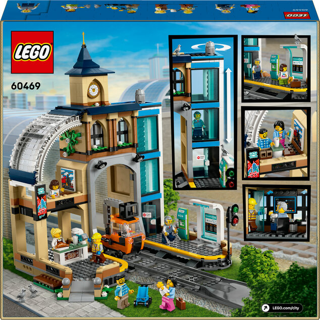 LEGO® City 60469 Hlavná železničná stanica