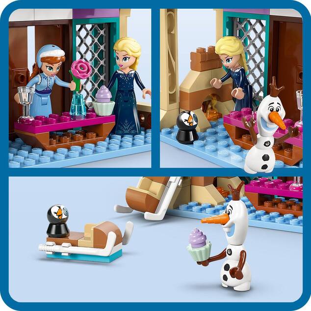 LEGO® Disney Princess 43265 Castelul Arendelle din filmul Frozen