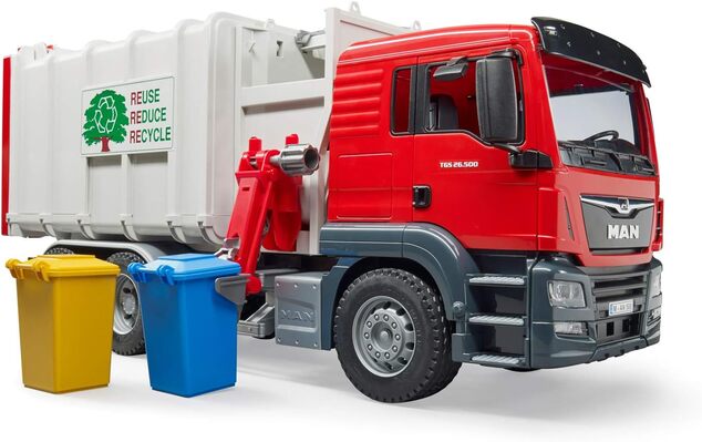 BRUDER 03761 MAN TGS Smetiarske auto