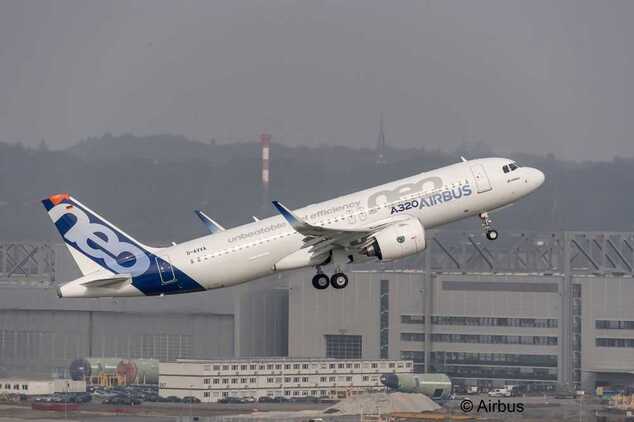 Modelset Flugzeug 63942 - Airbus A320 neo Lufthansa (1:144)