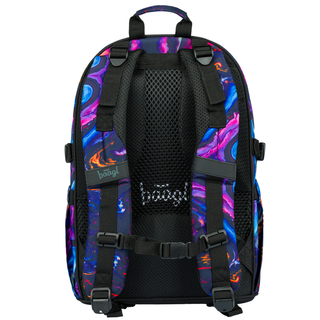 BAAGL SADA 3 Core Marble: Rucksack, Waschbeutel, Tasche