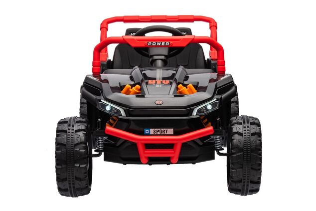 Elektrické autíčko UTV Small 12V, čierne, Pohon zadných kolies, 12V batéria