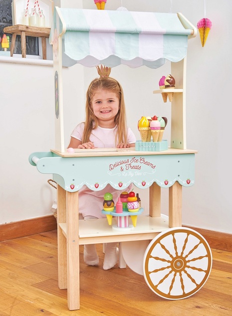 Le Toy Van Camion cu înghețată de lux