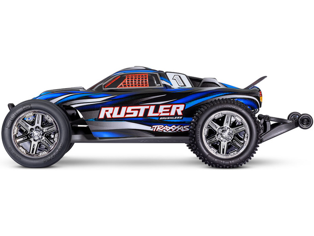 Traxxas Rustler 1:10 BL-2s RTR oranžový