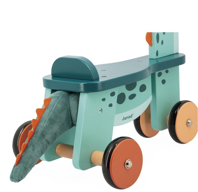 Janod Drevené odrážadlo Portosaurus Dino