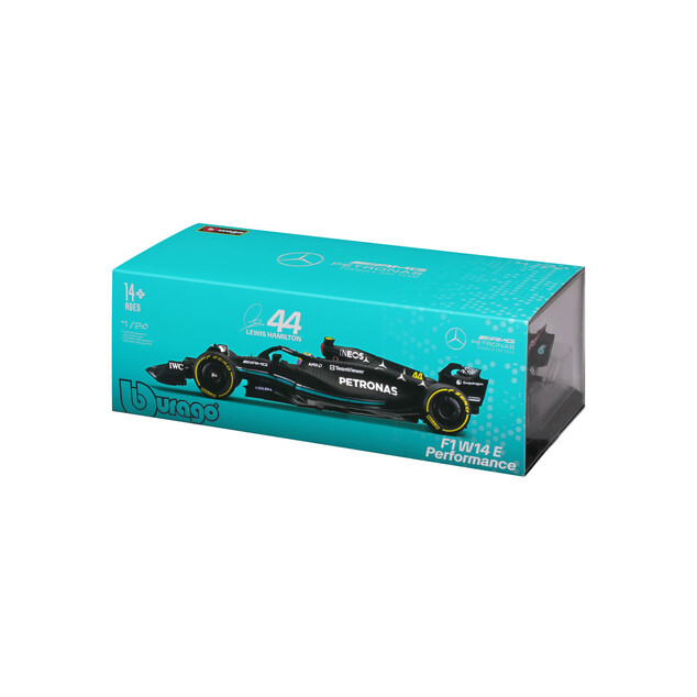 Bburago 1:24 Formula F1 Mercedes-AMG Petronas W14 E Performance(2023) nr.44 Lewis Hamilton