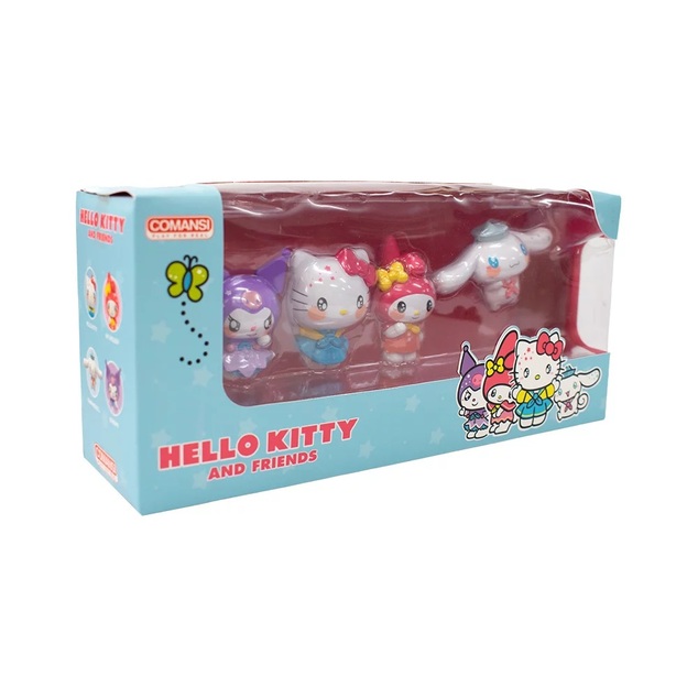 Comansi Hello Kitty &amp; Friends Geschenkbox (4 Figuren)