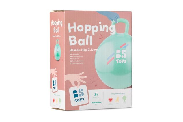 BS Toys Skákacia lopta – zelená