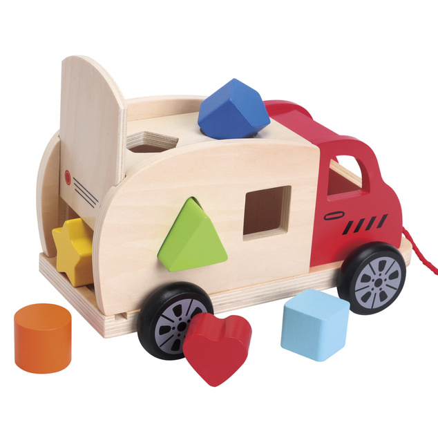 New Classic Toys Nákladné auto - vkladanie tvarov